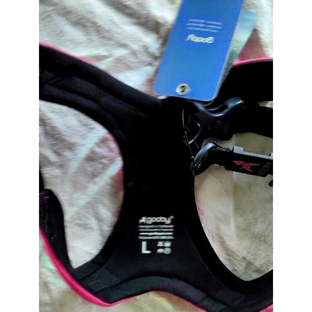 Gooby Escape Free Dog Harness Magenta Size Large Neoprene